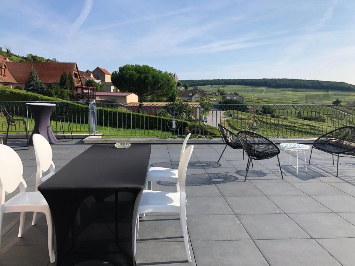 Floressens En Champagne Terrasse Privative Sur Le Vignoble Fleury-la-Riviere Exterior foto